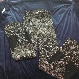 Free people high waist bell bottoms xs